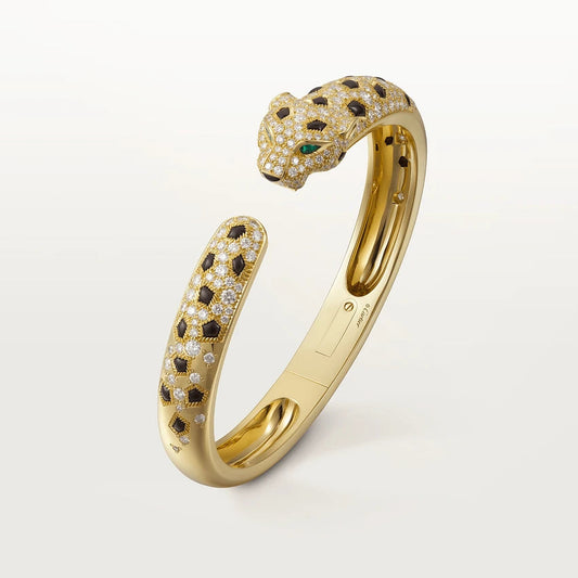 [⭐Clover Jewelry]PANTHERE BIG BRACELET DIAMONDS