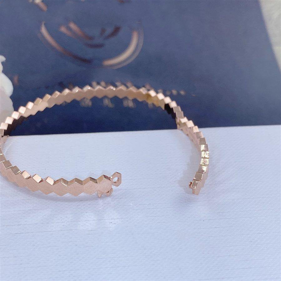 [⭐Clover Jewelry]BEE LOVE PINK GOLD BRACELET