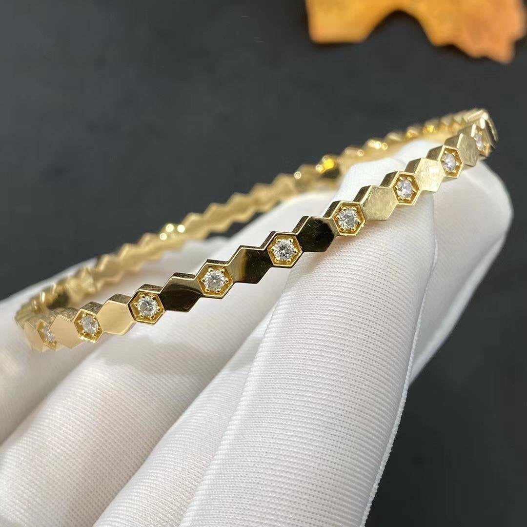 [⭐Clover Jewelry]BEE LOVE GOLD DIAMOND BRACELET