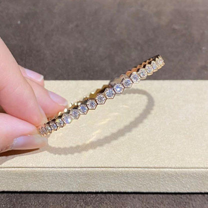 [⭐Clover Jewelry]BEE LOVE GOLD BRACELET FULL DIAMOND