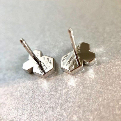 [⭐Clover Jewelry]BEE LOVE SILVER DIAMOND EARRINGS