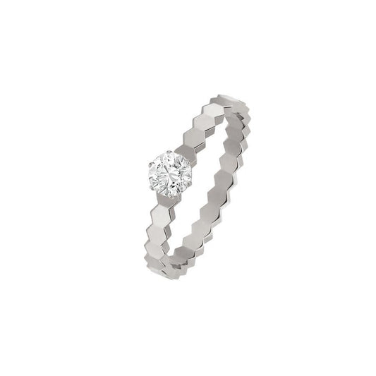 [⭐Clover Jewelry]BEE LOVE RING SILVER 1 DIAMOND