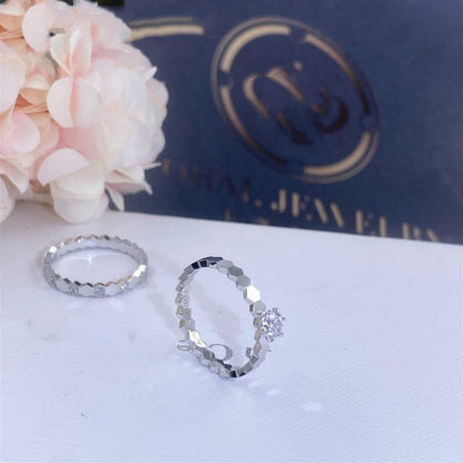 [⭐Clover Jewelry]BEE LOVE RING SILVER 1 DIAMOND