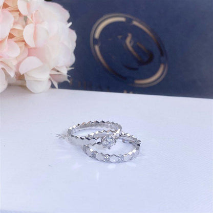 [⭐Clover Jewelry]BEE LOVE RING SILVER 1 DIAMOND
