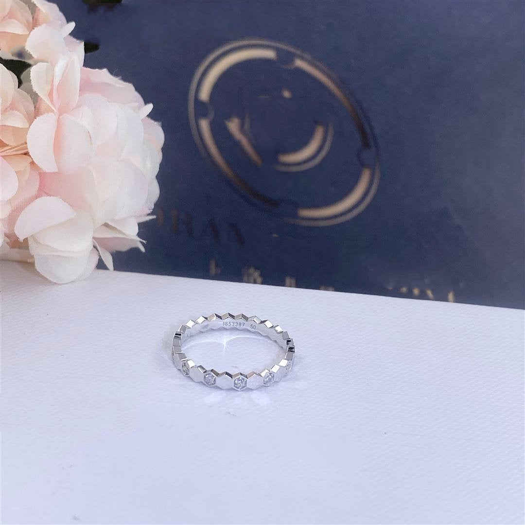 [⭐Clover Jewelry]BEE LOVE RING SILVER DIAMOND