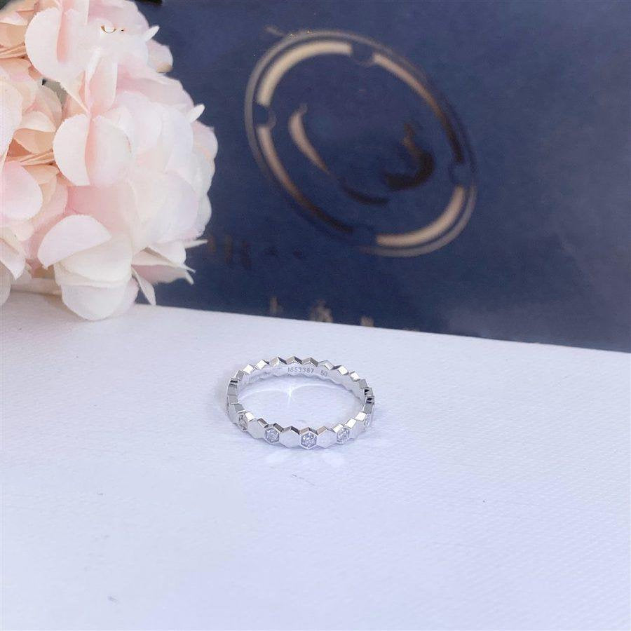 [⭐Clover Jewelry]BEE LOVE RING SILVER DIAMOND