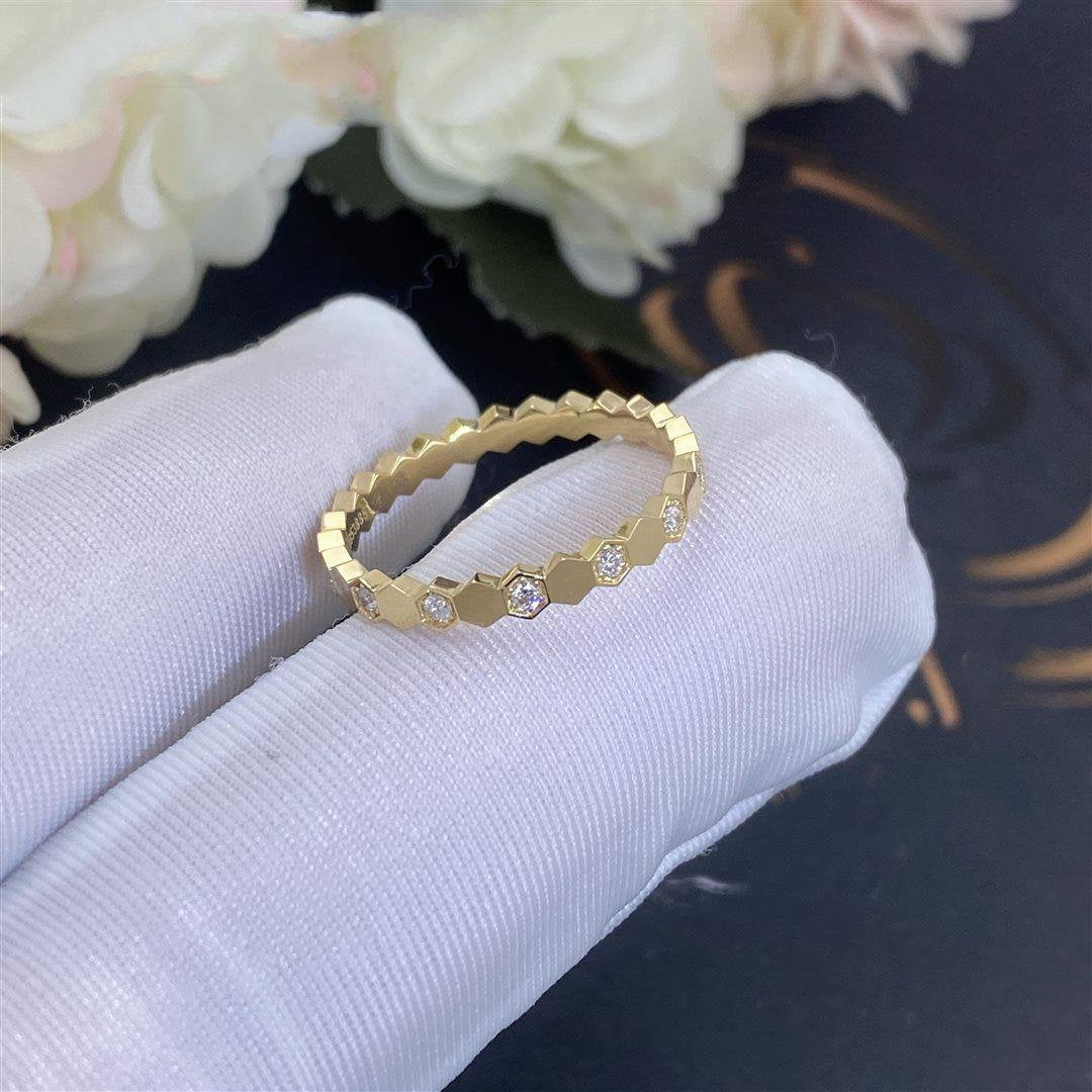 [⭐Clover Jewelry]BEE LOVE RING GOLD DIAMOND