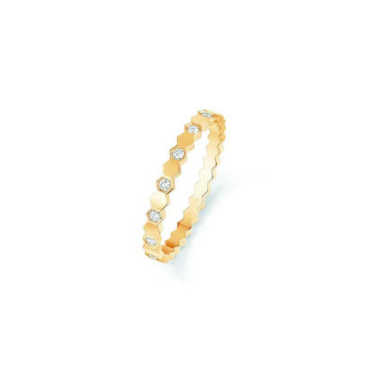 [⭐Clover Jewelry]BEE LOVE RING GOLD DIAMOND