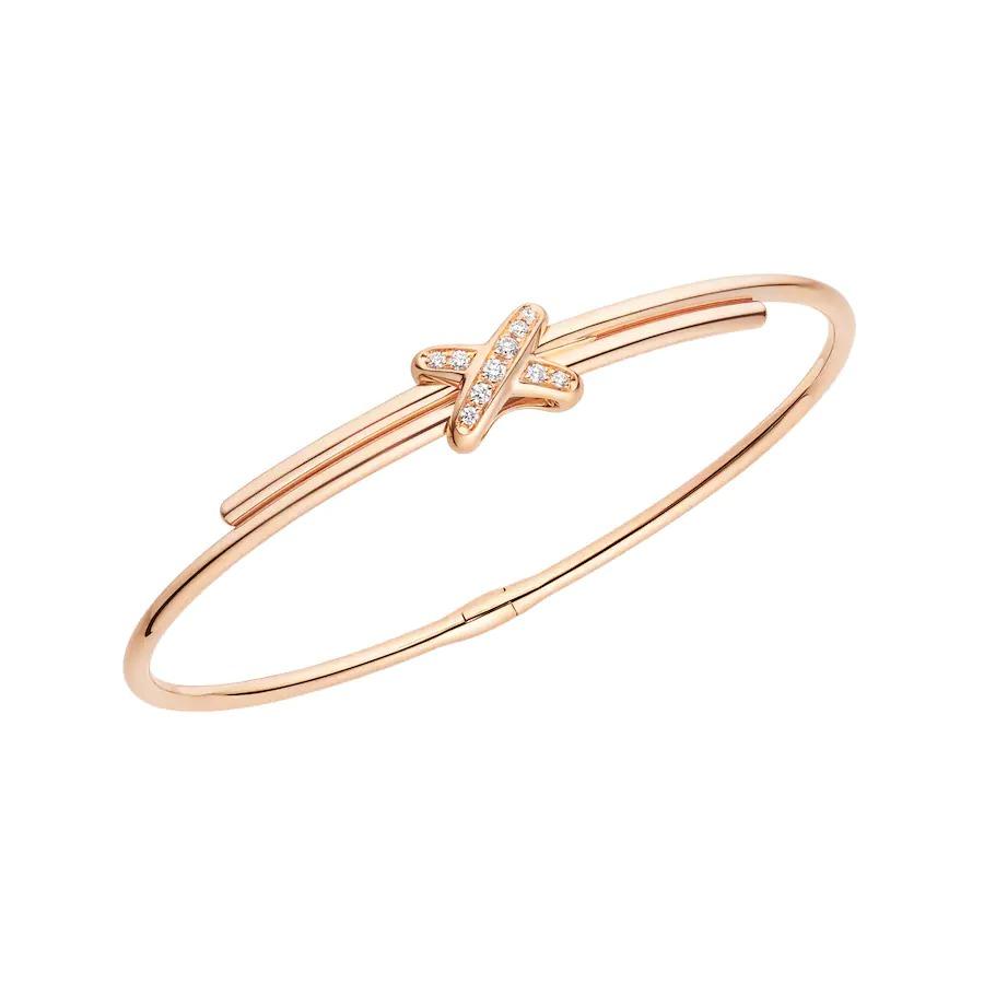 [⭐Clover Jewelry]JEUX DE BRACELET PINK GOLD DIAMONDS