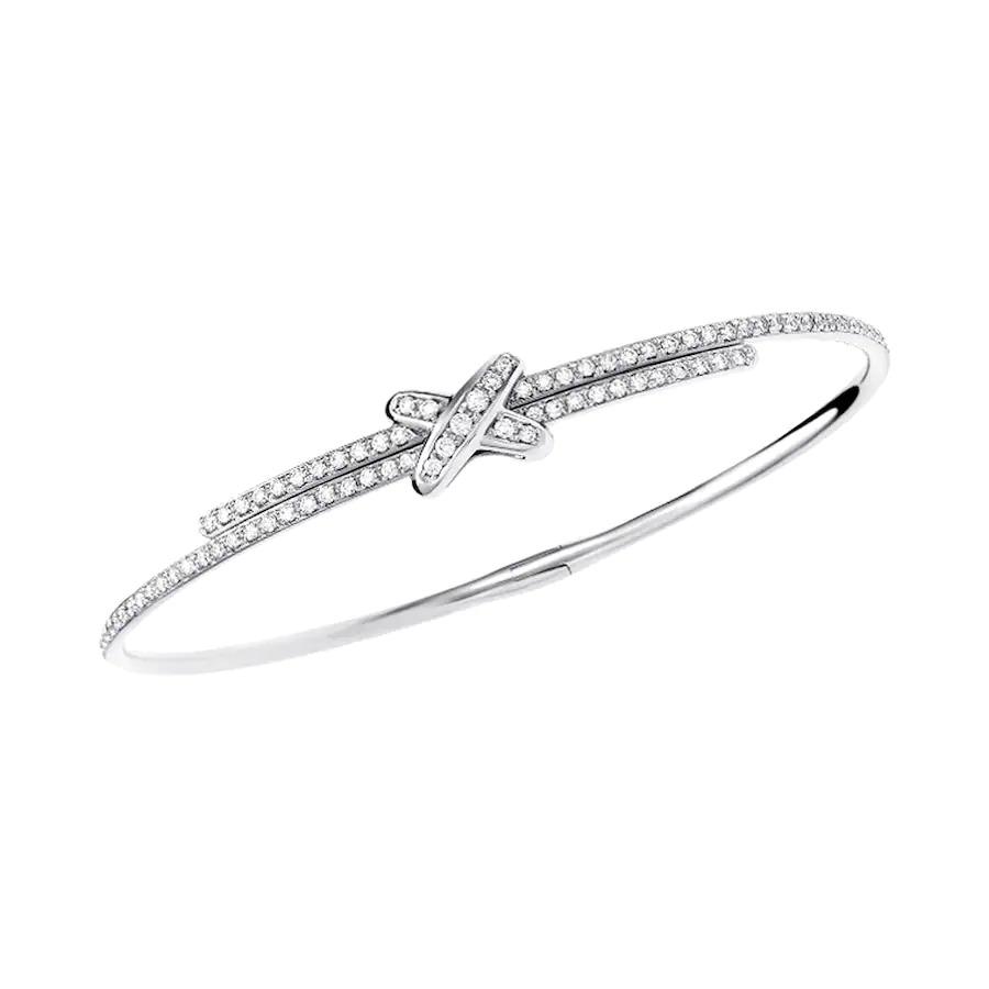 [⭐Clover Jewelry]JEUX DE BRACELET DIAMONDS SILVER