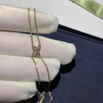 [⭐Clover Jewelry]JEUX BRACELET GOLD DIAMOND