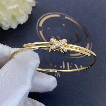 [⭐Clover Jewelry]JEUX DE BRACELET GOLD DIAMONDS