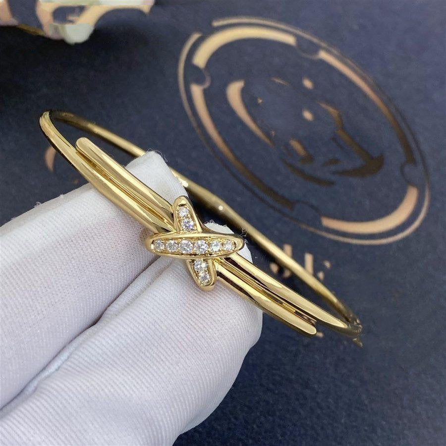 [⭐Clover Jewelry]JEUX DE BRACELET GOLD DIAMONDS