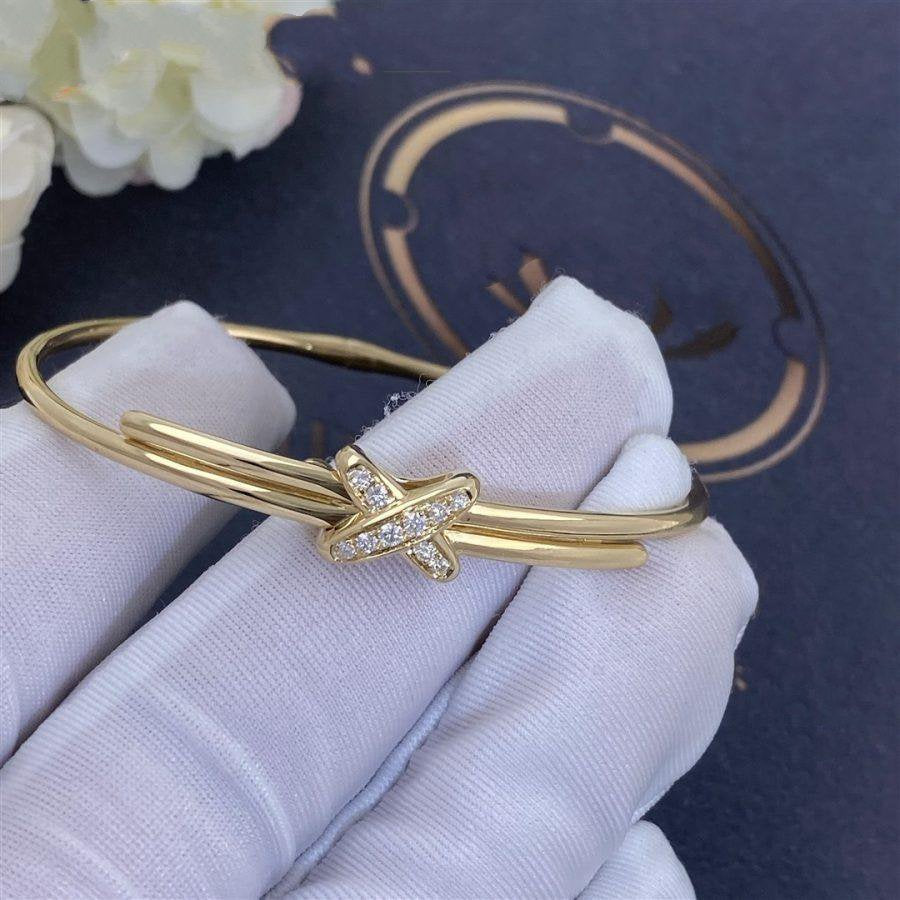 [⭐Clover Jewelry]JEUX DE BRACELET GOLD DIAMONDS