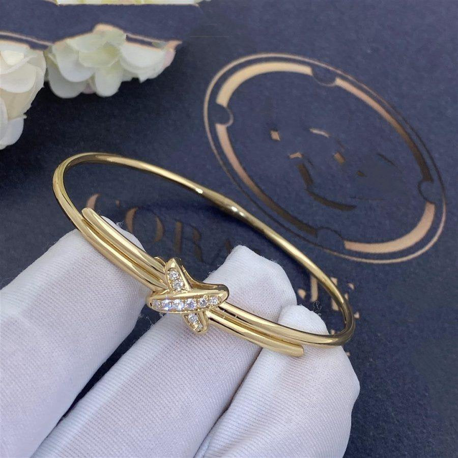 [⭐Clover Jewelry]JEUX DE BRACELET GOLD DIAMONDS