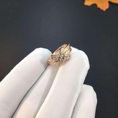 [⭐Clover Jewelry]JEUX DE PINK GOLD DIAMOND RING