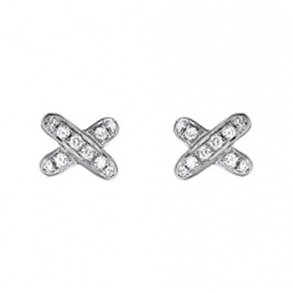 [⭐Clover Jewelry]JEUX DE DIAMOND EARRINGS