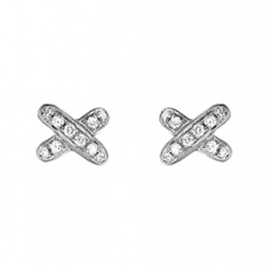 [⭐Clover Jewelry]JEUX DE DIAMOND EARRINGS