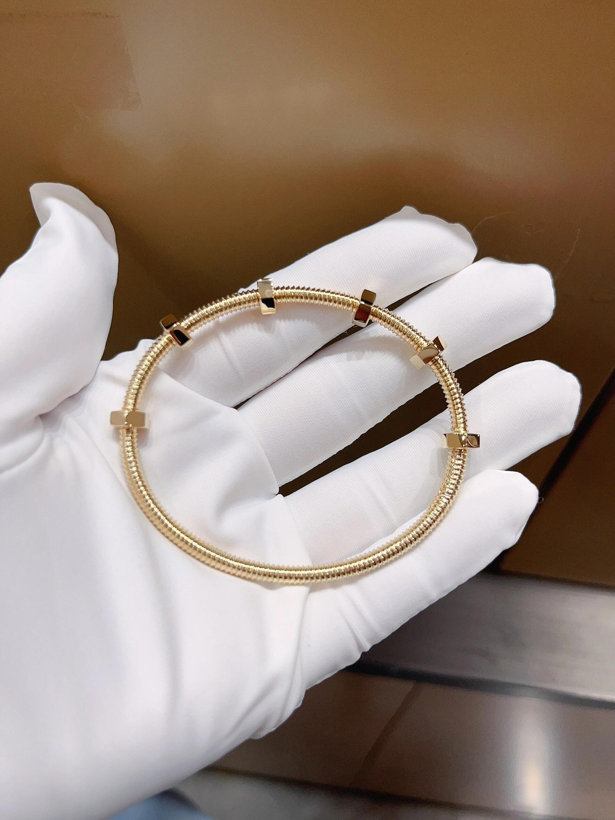 [⭐Clover Jewelry jewelrys]CT THREADED BRACELET