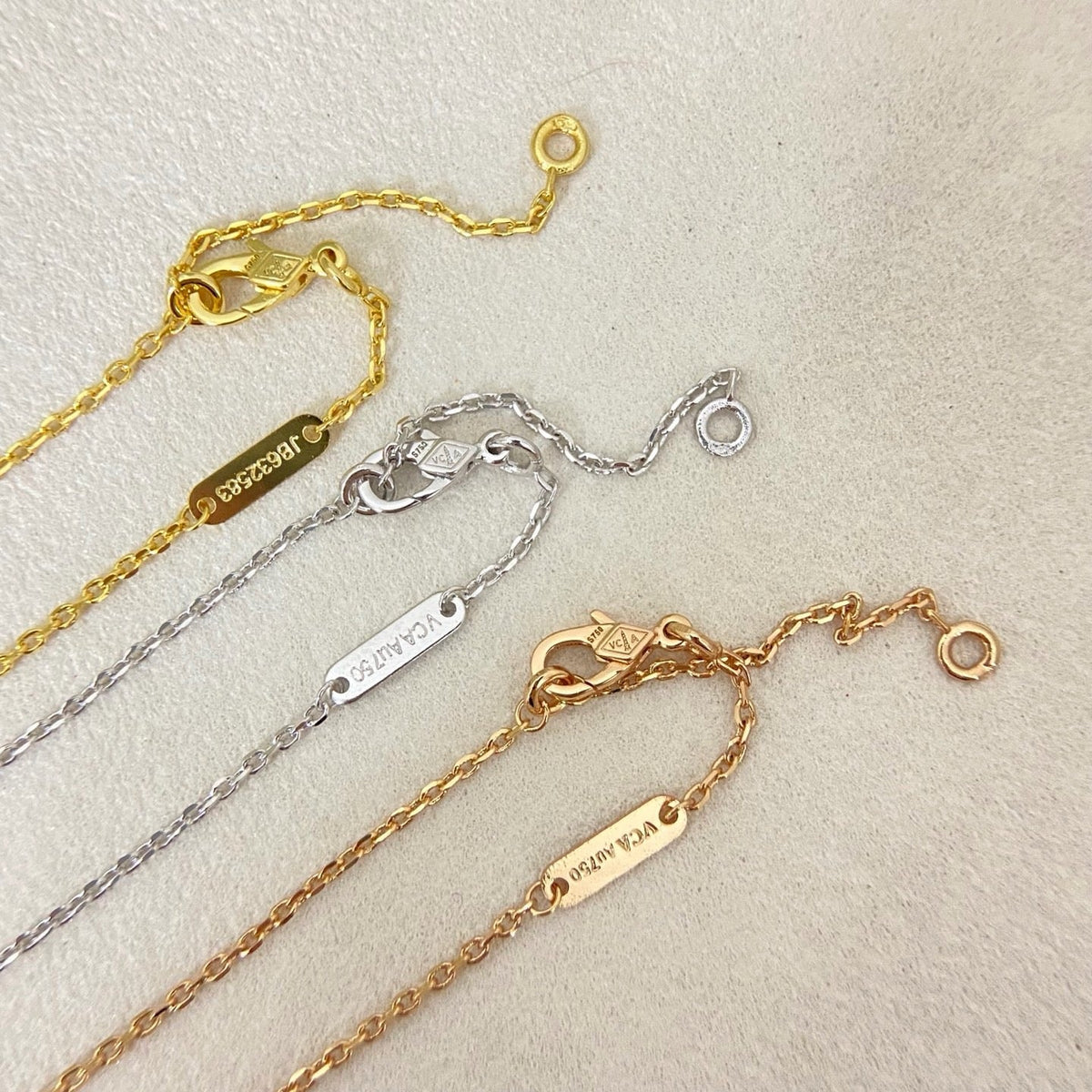 [⭐Clover Jewelry]NEW 15MM PURPLE SAND-GOLD FOUR-LEAF CLOVER NECKLACE