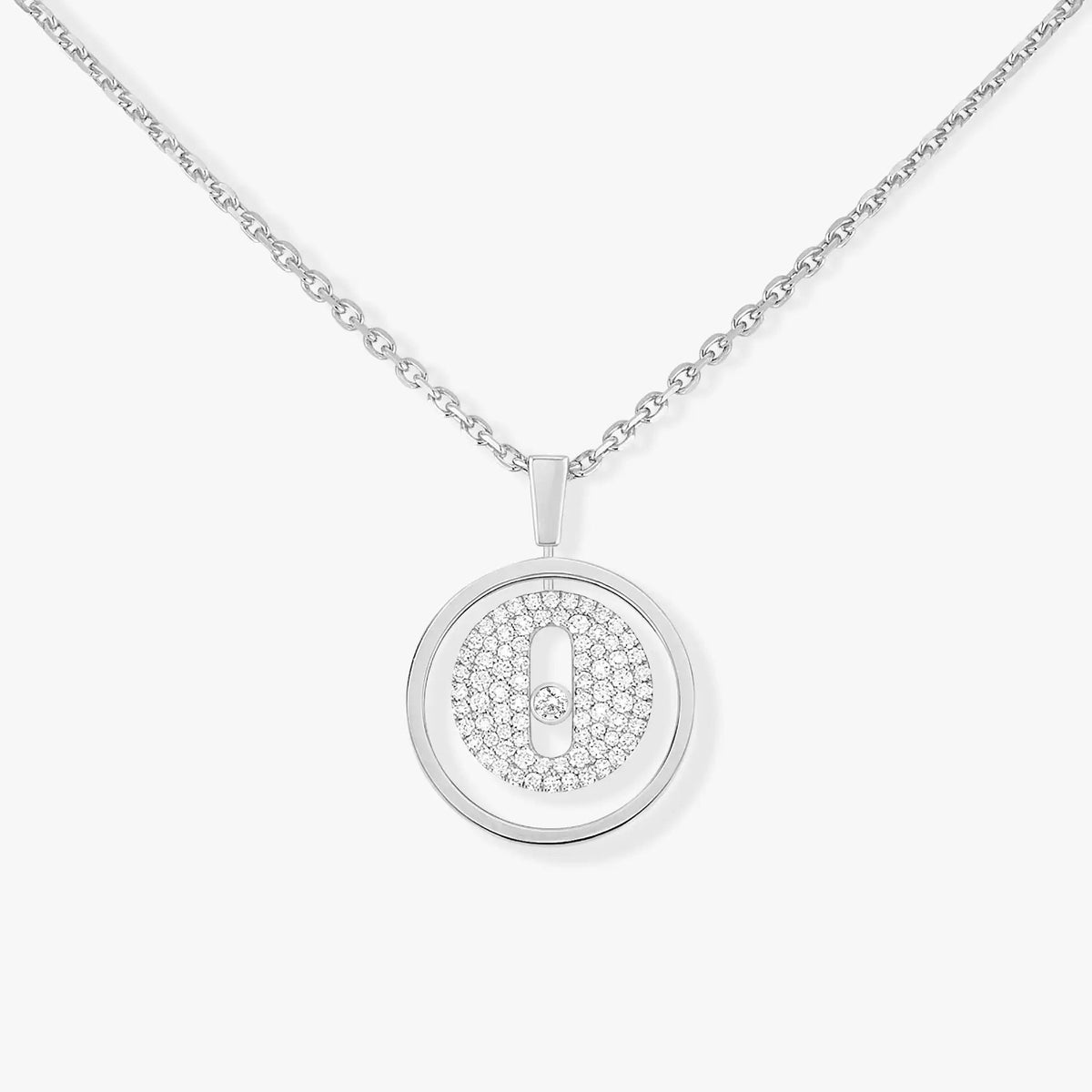 [⭐Clover Jewelry]Demo MOVER PM PAVED NECKLACE