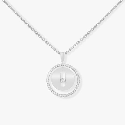 [⭐Clover Jewelry]Demo MOVE PM NECKLACE SILVER DIAMOND