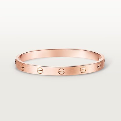 [⭐Clover Jewelry]LOVE BRACELET 6.1MM BRUSHED