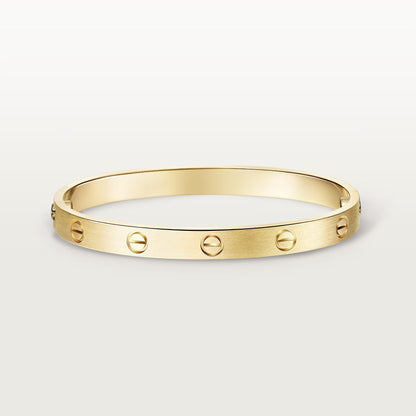[⭐Clover Jewelry]LOVE BRACELET 6.1MM BRUSHED