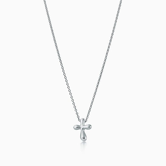 [Clover Jewelry]CROSS PENDANT MINI BARE CROSS NECKLACE