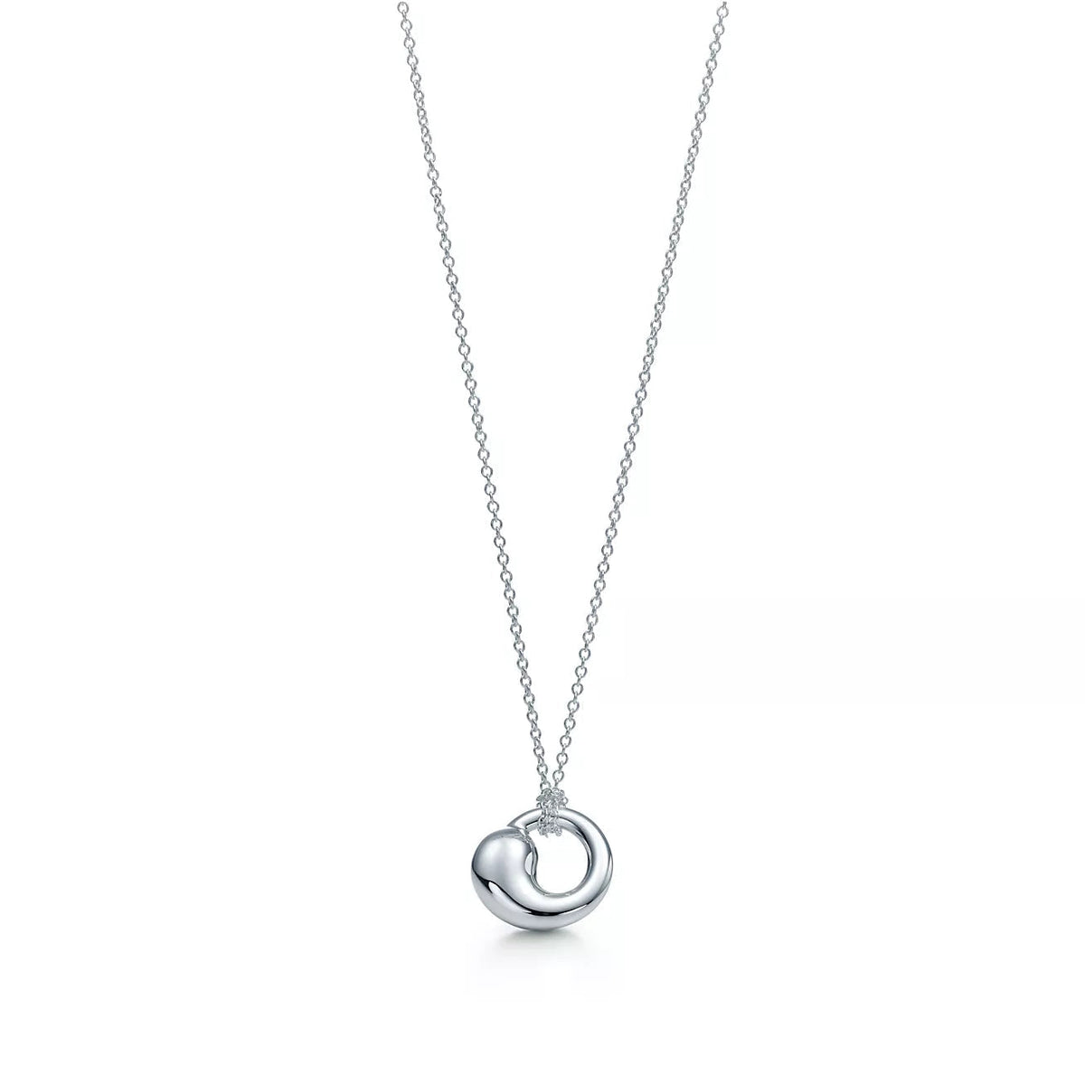 [Clover Jewelry]SNAIL PEDANT SILVER NECKLACE