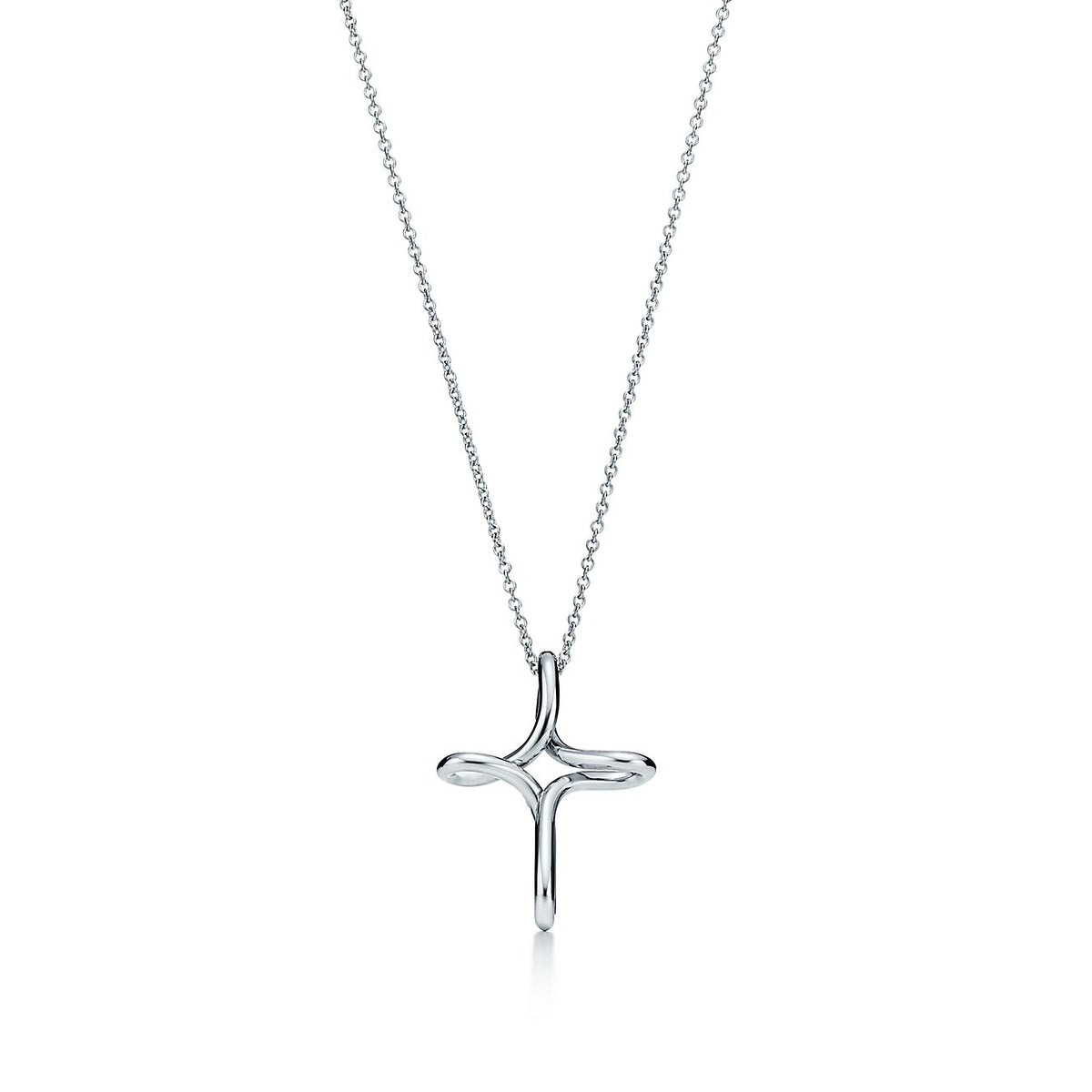 [Clover Jewelry]CROSS NECKLACE STERLING SILVER MATERIAL