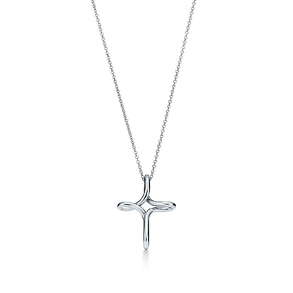 [Clover Jewelry]CROSS NECKLACE STERLING SILVER MATERIAL