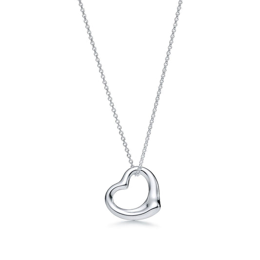 [Clover Jewelry]HEART NECKLACE PENDANT STERLING