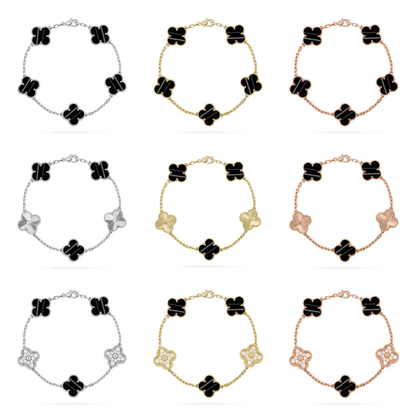 [⭐Clover Jewelry] CLOVER 5 MOTIF PULSAR STONE BRACELET COLLECTION