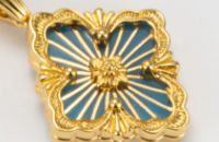 [⭐Clover Jewelry] B.C.L SMALL SIZE  ENAMEL NECKLACE（Various colors)