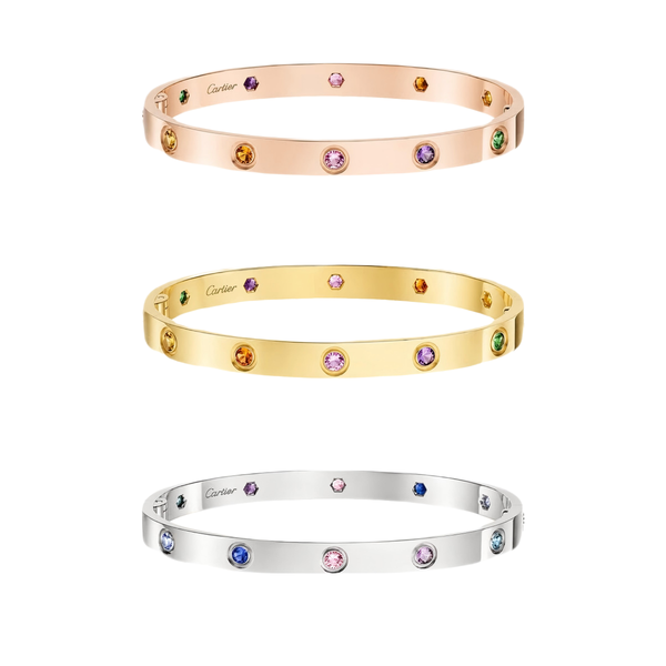 [⭐Clover Jewelry] 2026 RAINBOW LOVE BRACELET 6.1MM  10 DIAMONDS