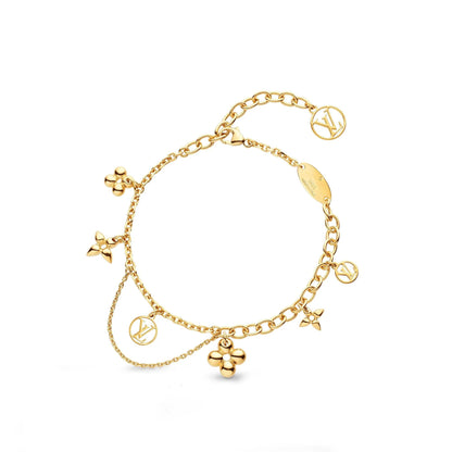 [⭐Clover Jewelry]BLOOMING PINK GOLD MOP BRACELET