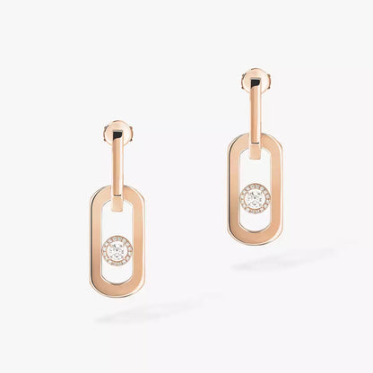 [⭐Clover Jewelry] So Move XL Diamond Hoop Earring