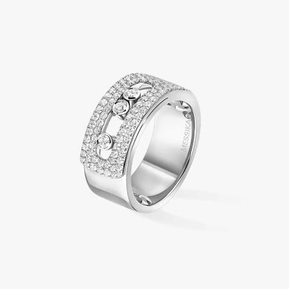 [⭐Clover Jewelry] Move Noa Diamond Pave_ Ring