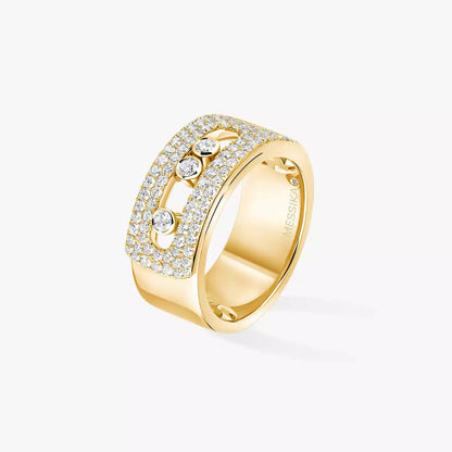 [⭐Clover Jewelry] Move Noa Diamond Pave_ Ring