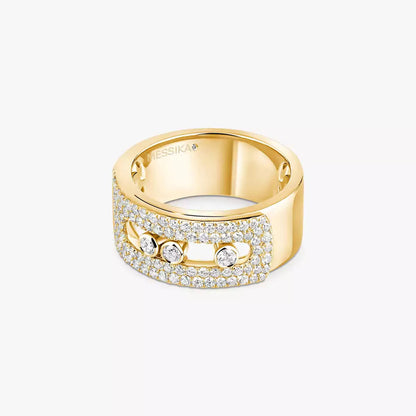 [⭐Clover Jewelry] Move Noa Diamond Pave_ Ring