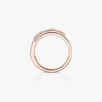 [⭐Clover Jewelry] Move Noa Diamond Pave_ Ring
