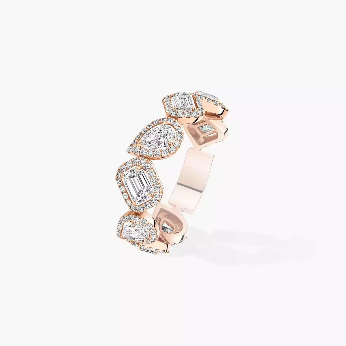 [⭐Clover Jewelry]Diamond Wedding Ring My Twin