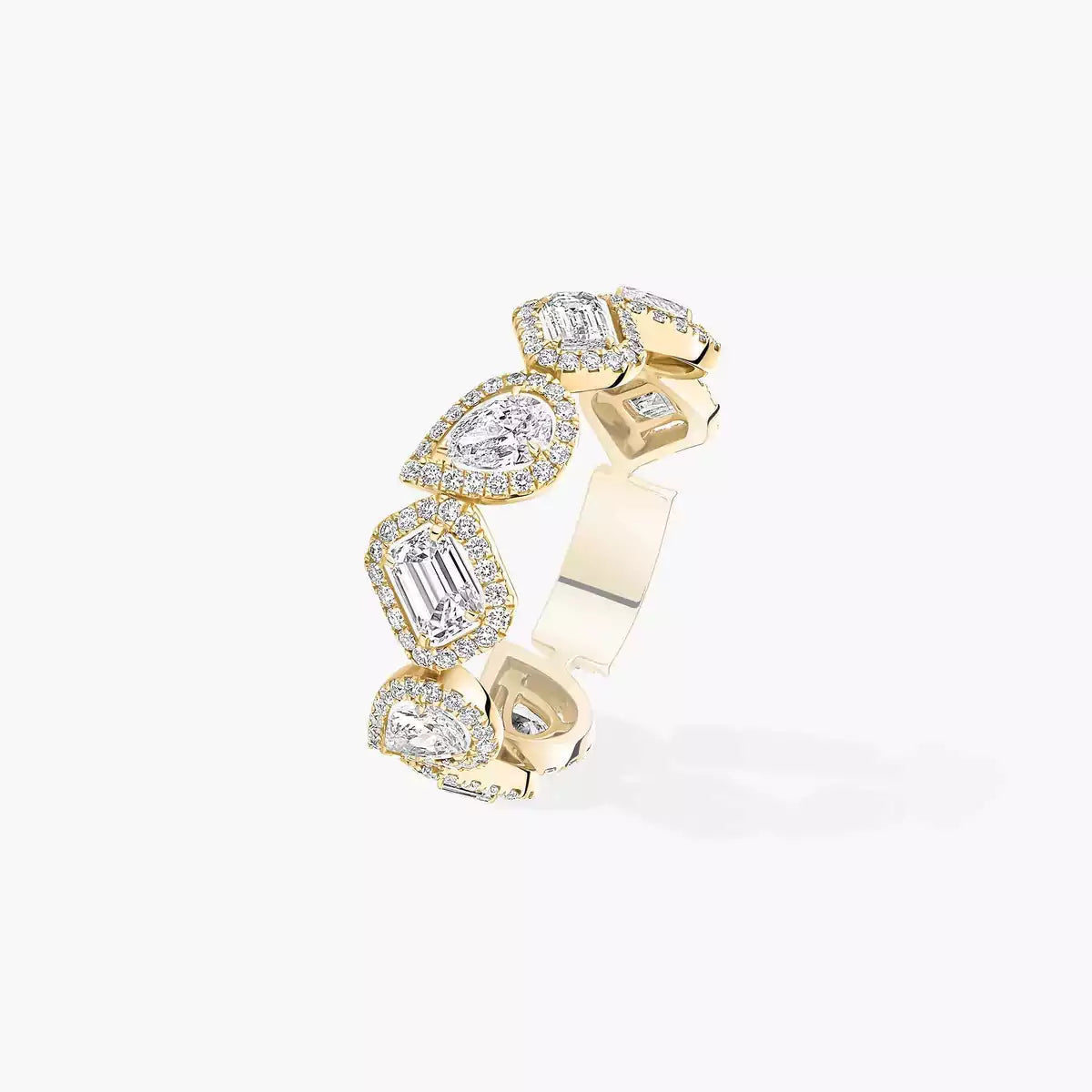 [⭐Clover Jewelry]Diamond Wedding Ring My Twin