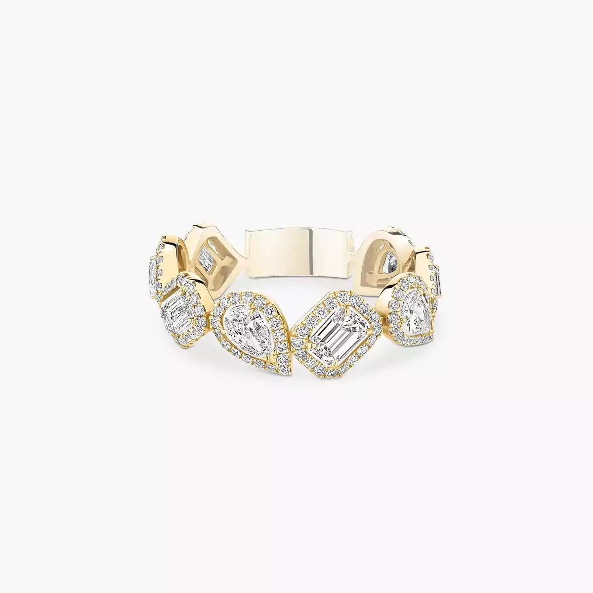[⭐Clover Jewelry]Diamond Wedding Ring My Twin