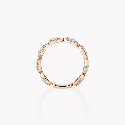 [⭐Clover Jewelry]Diamond Wedding Ring My Twin