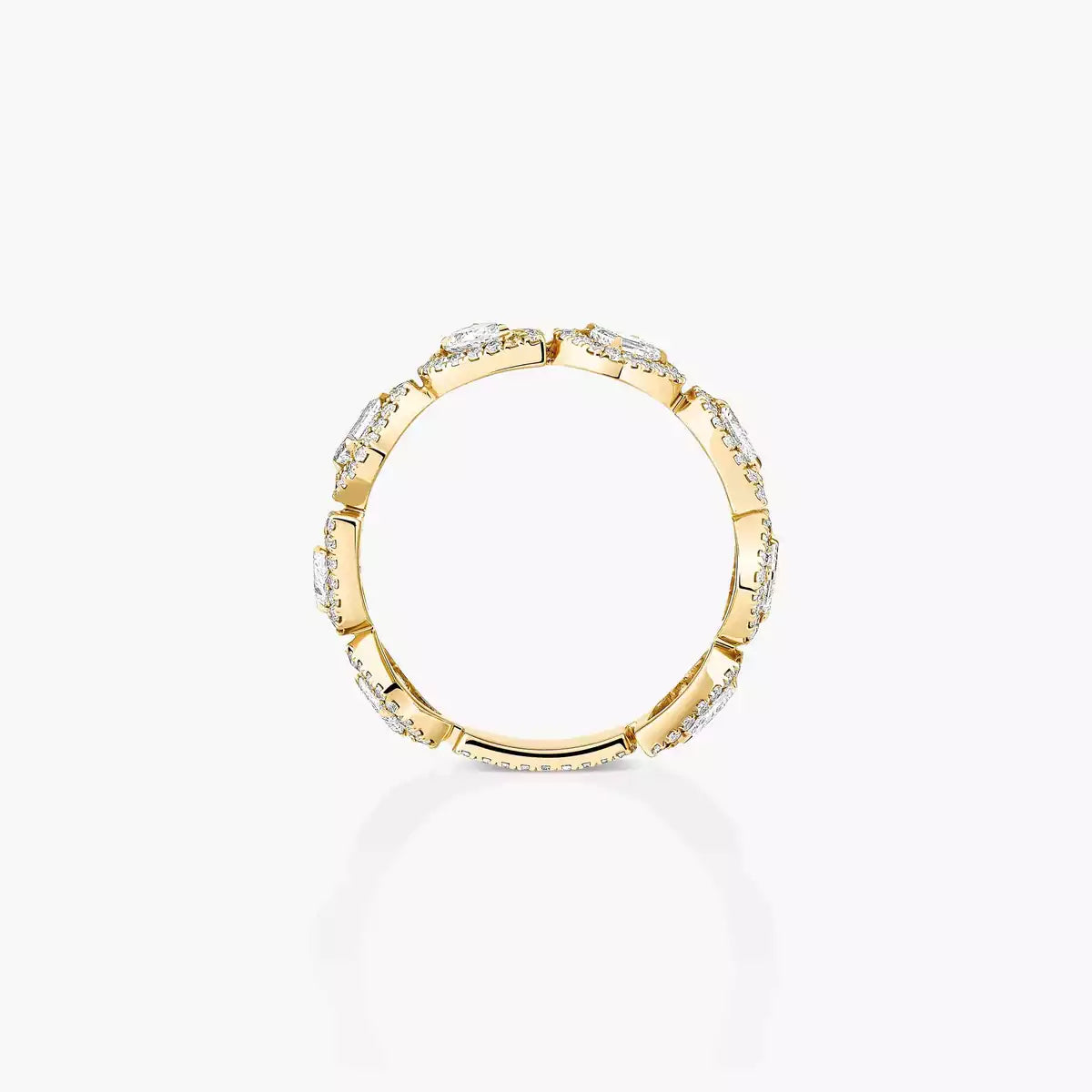 [⭐Clover Jewelry]Diamond Wedding Ring My Twin