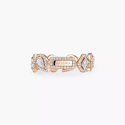 [⭐Clover Jewelry]Diamond Wedding Ring My Twin