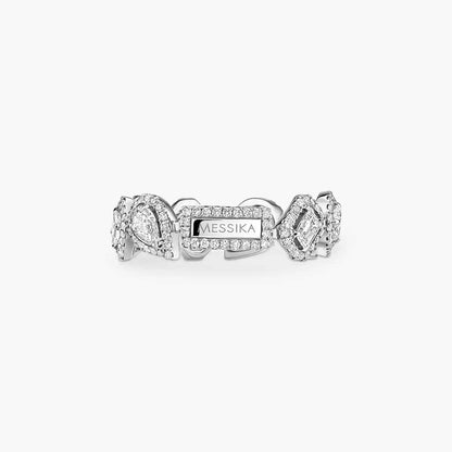 [⭐Clover Jewelry]Diamond Wedding Ring My Twin