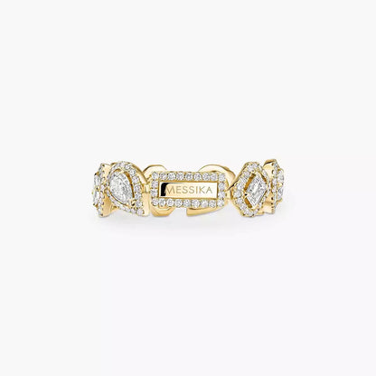 [⭐Clover Jewelry]Diamond Wedding Ring My Twin